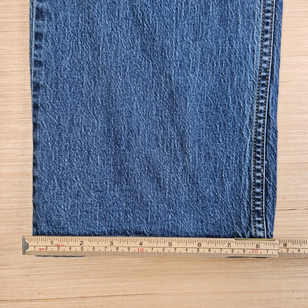 Levi's 527 Slim Bootcut Jeans Mens 36x32 Blue Denim Casual Workwear
